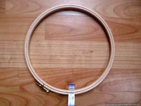 Elbesee Embroidery Cross Stitch Hoop, Ring 8" (20cm).